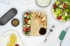 BB - Lunch box kwadratowy, morski